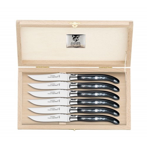 Forge de Laguiole Steak Knife Storage Box - Light Oak - Laguiole