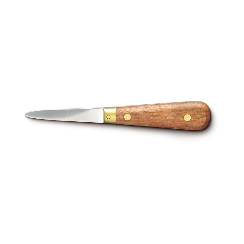 Couteau à Huître 7 cm Manche Bois Déglon 