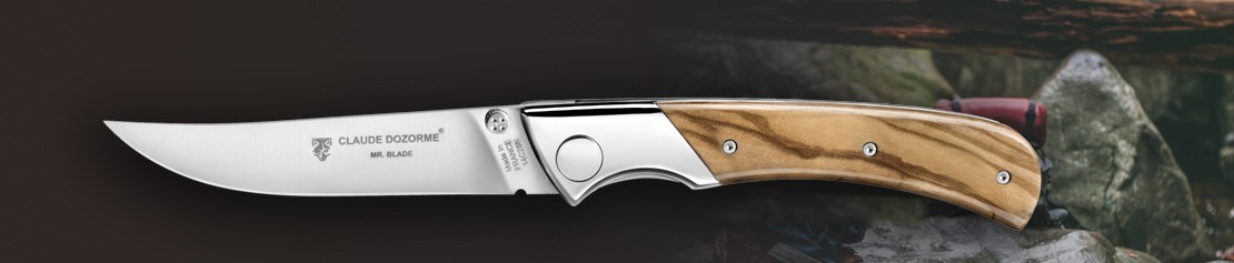 Pocket knifes with a push button - Coutellerie Dozorme